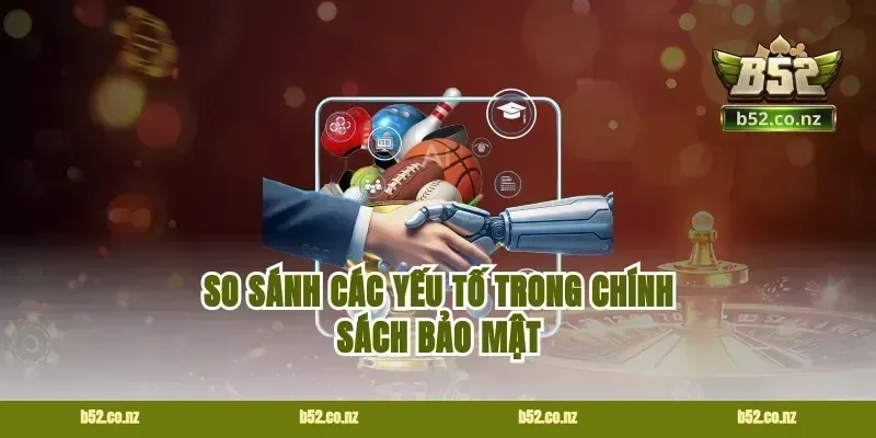 So Sánh Các Yếu Tố Trong Chính Sách Bảo Mật