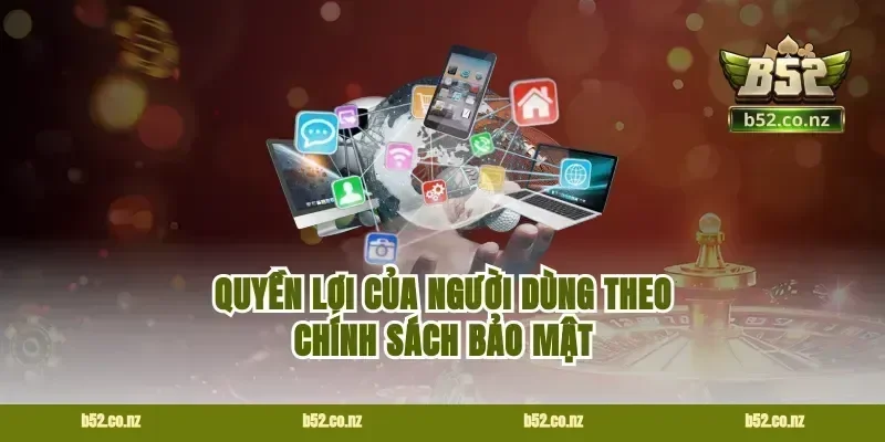 Quyền Lợi Của Người Dùng Theo Chính Sách Bảo Mật